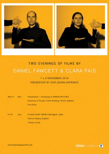 Two Evenings of Films by Daniel Fawcett & Clara Pais