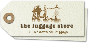 LSG logo. "P.S. We don't sell luggage"